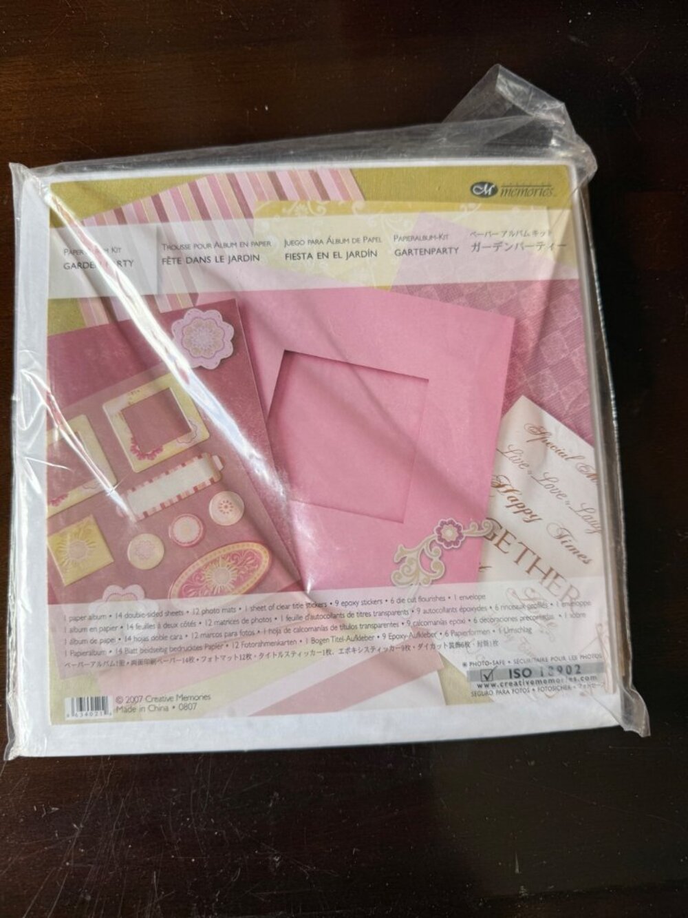 Creative Memories "Garden Party" paper album kit